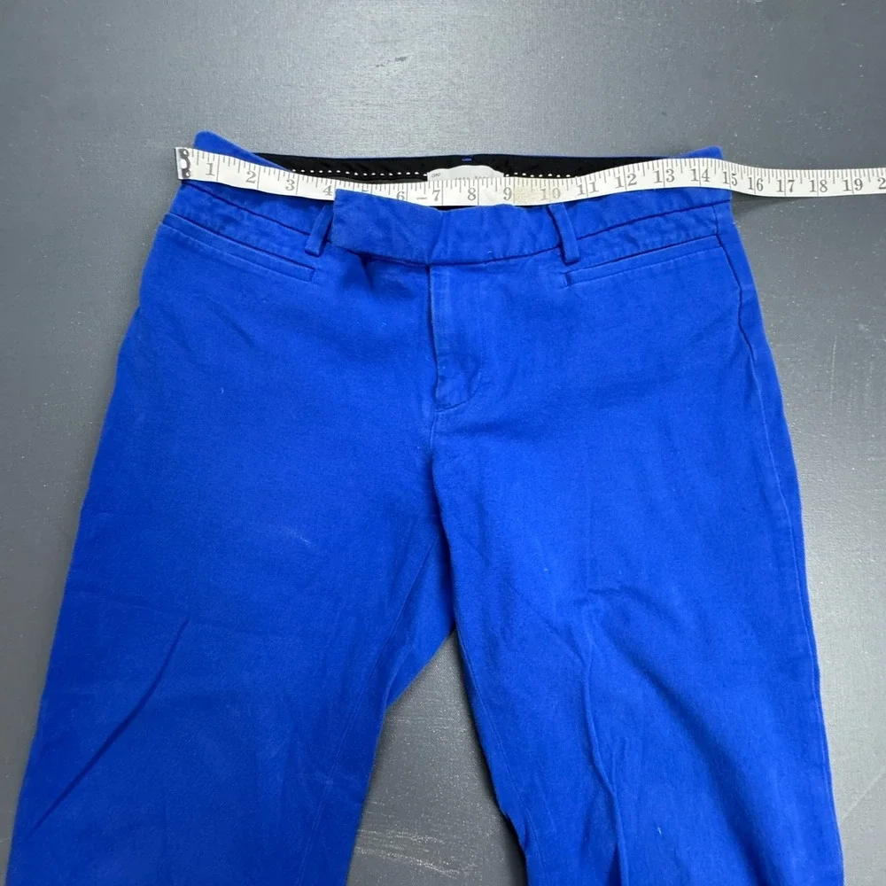 GAP Modern Boot Pants Women's Size 4 Blue Two-Way Stretch Flare Trouser Business - Picture 6 of 13
